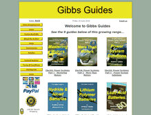 Tablet Screenshot of gibbsguides.com
